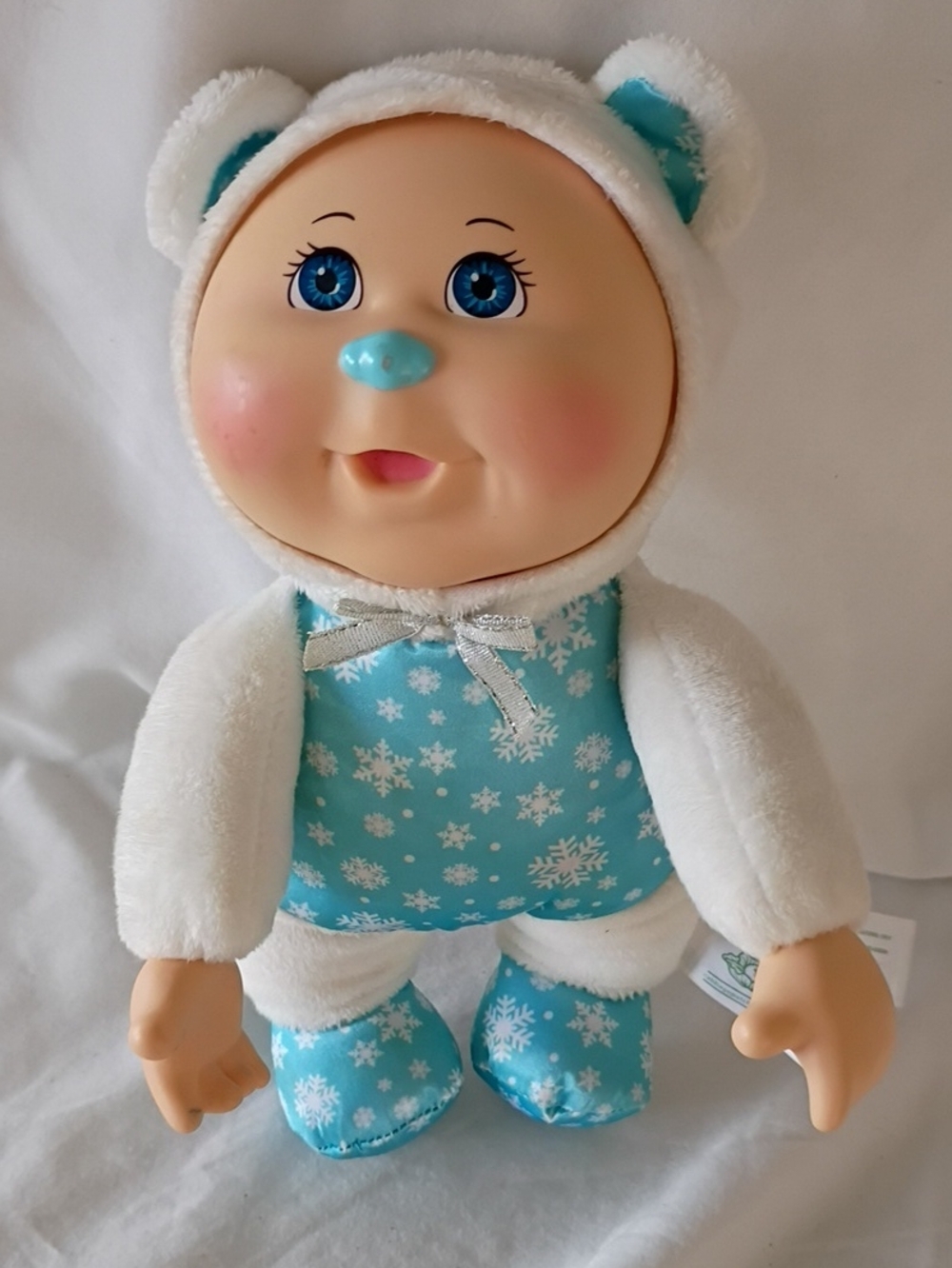 Cabbage Patch Kids Cuties Holiday Helpers Faith Polar Bear 9-Inch Doll